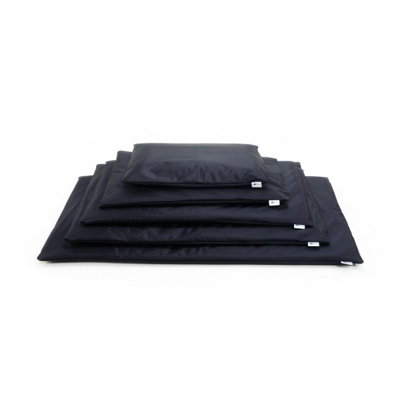 Afbeelding van Comfort benchkussen nylon zwart 120x75 cm polyestervezels