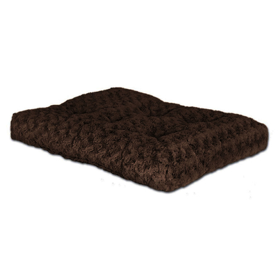 Afbeelding van Comfort Ombre Swirl Fur Pet Bed Bruin 98x66x7 cm