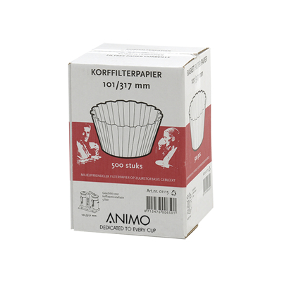 Afbeelding van Animo filtermand 5 liter 101/317 500 stuks