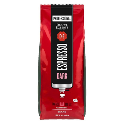 Afbeelding van Douwe Egberts Espresso Bonen Dark Roast (1kg)