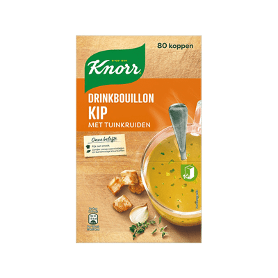 Afbeelding van Knorr Drinkbouillon Kip 80x