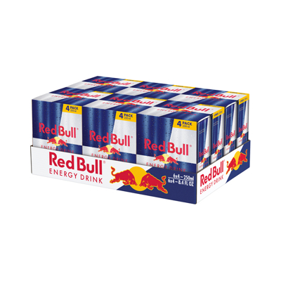 Afbeelding van Red Bull 24 X 250 Ml 4 packs