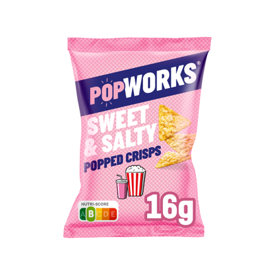 Afbeelding van Popworks Sweet And Salty 12x16g
