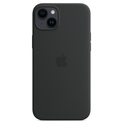 Image de Apple Magsafe Silicone Back Cover Noir iPhone 14 Plus