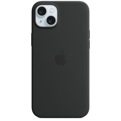 Image de Apple MagSafe Silicone Back Cover Noir iPhone 15 Plus