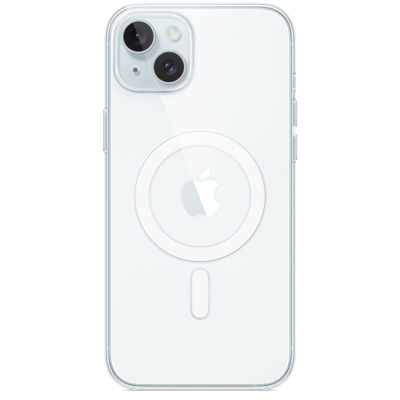 Image de Apple MagSafe Plastique Back Cover Transparent iPhone 15 Plus