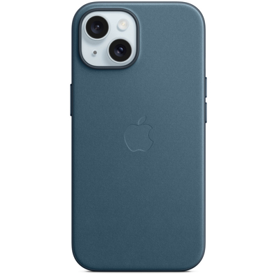 Image de Apple MagSafe Textiel Back Cover Bleu iPhone 15