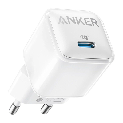 Image de Anker 511 USB C Chargeur Rapide 20W Blanc