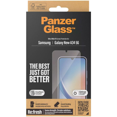 Image de Panzerglass Verre Trempé Edge To Protection D&#039;Écran Samsung Galaxy A35