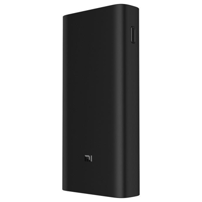 Image de Xiaomi Mi Power Bank 3 USB C Chargeur Rapide Batterie Externe 20000Mah Noir