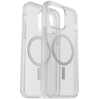 Image de Otterbox Symmetry Plus Apple iPhone 14 Pro Max Back Cover avec Aimant MagSafe Transparent