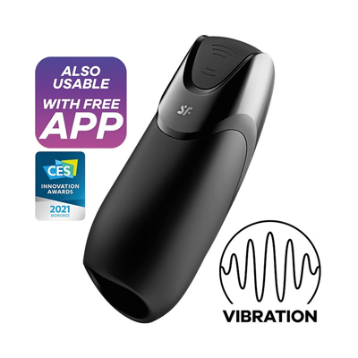 Afbeelding van Satisfyer Men Vibration+ met App GRATIS TOY bij iedere bestelling v.a. 40,
