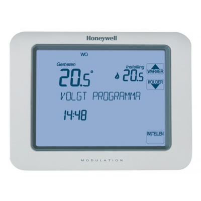 Afbeelding van Honeywell Touch Modulation klokthermostaat. Artikelnr: TH8210M1003