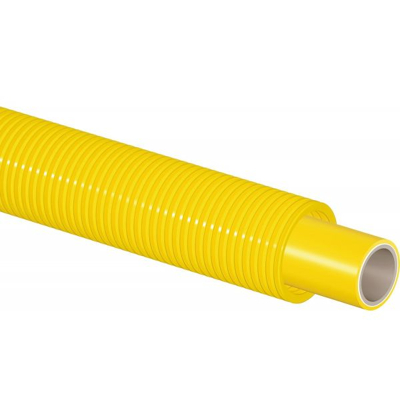 Afbeelding van Gasleiding geel 20mm x 2,25 in mantel Lengte: 75 meter Uponor. Artikelnr: 1023254