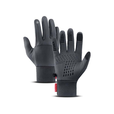 Afbeelding van Proofy Premium Handschoenen Zwart Water en Winddicht voor sport Clipje bewaren Touchtip Smartphone