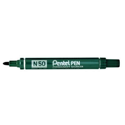 Afbeelding van Viltstift Pentel N50 rond groen 1.5 3mm