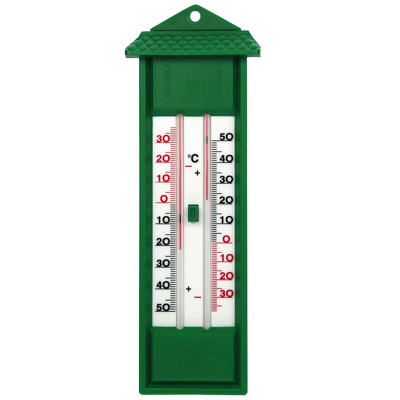 Afbeelding van Thermometer groen min/max