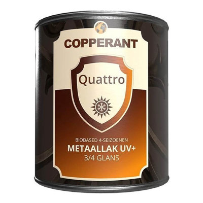 Afbeelding van Copperant Quattro Metaallak (PPP) Blauw 1 Liter