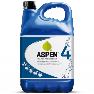 Afbeelding van Aspen 4 Takt 5 Liter Alkylaatbenzine voor Grasmaaiers / Aggregaten Viertaktmotoren 7330045201081