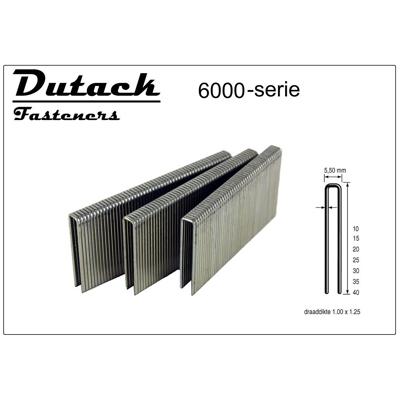 Afbeelding van Dutack 5028034 Nieten Serie 6000 40mm (5000st)