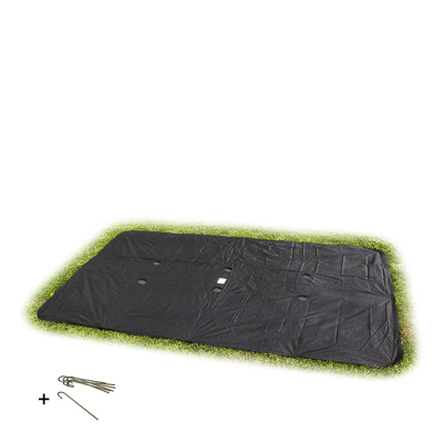 Afbeelding van EXIT groundlevel trampoline afdekhoes rechthoekig 275x458cm