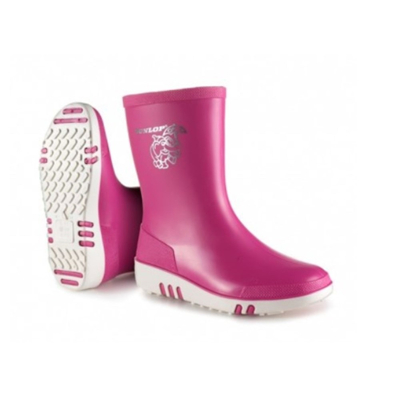 Afbeelding van Dunlop Acifort botte mini, rosa taille 28, Dunlop, Rose Convient aux l&#039;élevage d&#039;animaux