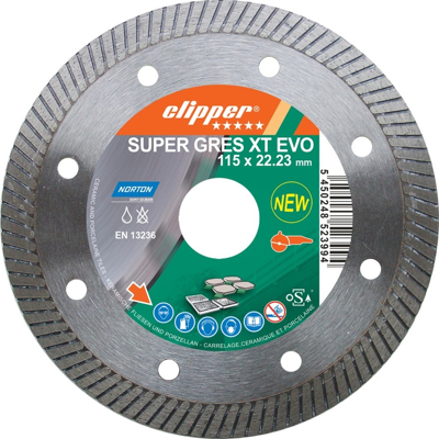 Afbeelding van Clipper Diamantzaag Super Gres Xt Evo 230X10,5X1,4X22,23