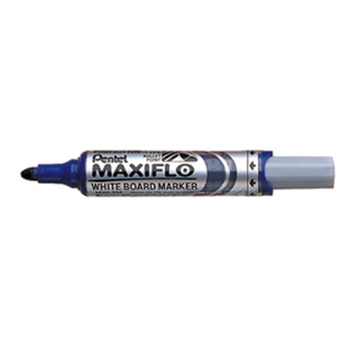 Afbeelding van Viltstift Pentel MWL5M Maxiflo whiteboard blauw 3mm
