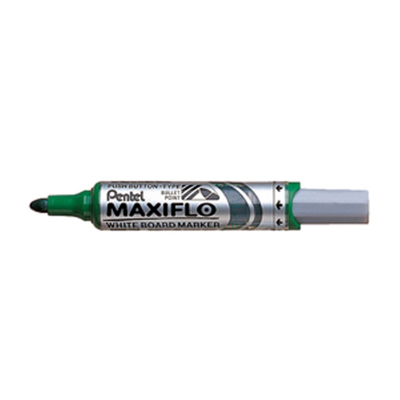 Afbeelding van Viltstift Pentel MWL5M Maxiflo whiteboard groen 3mm