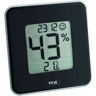 Afbeelding van TFA Thermo / Hygrometer Digitaal Style Zwart