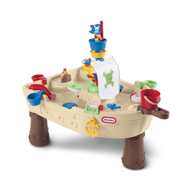 Afbeelding van Little Tikes Watertafel Anchors Away Pirate Ship Kunststof Diverse Onderdelen Meerkleurig Geschikt voor Kinderen vanaf 1,5 jaar Speelgoed