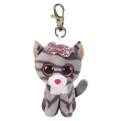Afbeelding van TY Beanie Boo&#039;s Clip Kiki Cat 7 cm