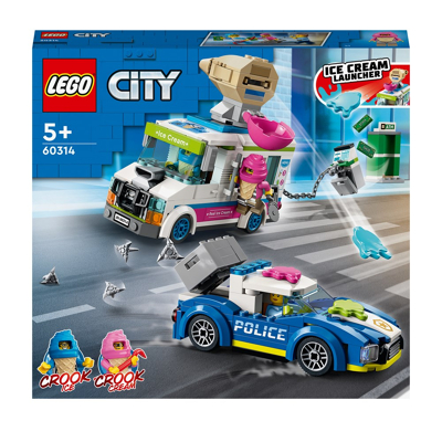 Afbeelding van Lego City Police 60314 Icecream Truck Chase