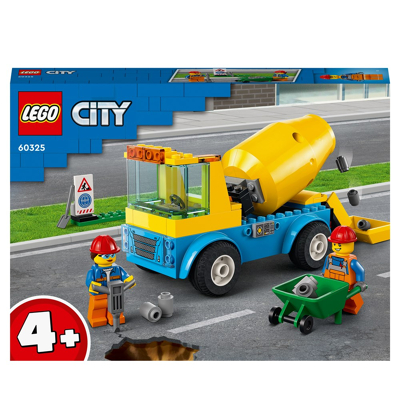 Afbeelding van Lego 60325 City Vehicles Cement Mixer Truck
