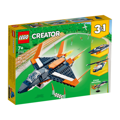 Afbeelding van Lego 31126 Creator Supersonic Straalvliegtuig