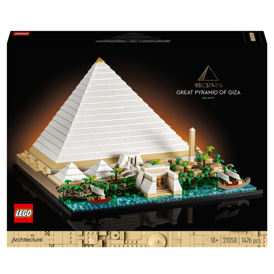 Afbeelding van LEGO Architecture Grote Piramide van Gizeh 21058