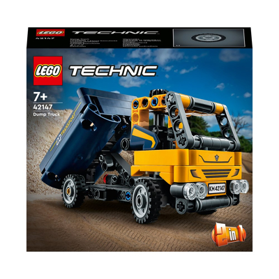 Afbeelding van LEGO Technic 42147 Kiepwagen, 2in1 Bouwvoertuigen Speelgoed