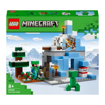 Afbeelding van Lego Minecraft 21243 De IJsbergtoppen