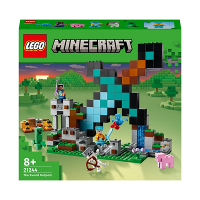 Afbeelding van Lego Minecraft 21244 Uitvalbasis Zwaard