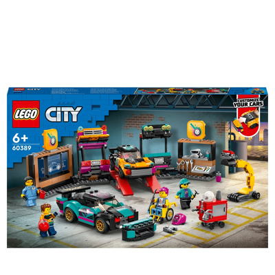 Afbeelding van Lego City Great Vehicles 60389 Garage Aanpas Auto