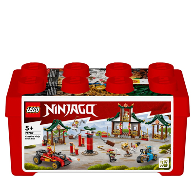 Afbeelding van LEGO Creatieve Ninja Opbergdoos Speelgoed Set 71787