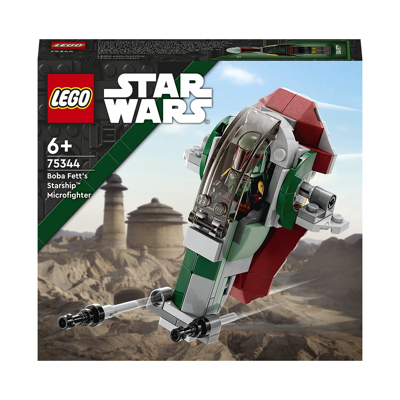 Afbeelding van LEGO Star Wars Boba Fett&#039;s sterrenschip Microfighter 75344