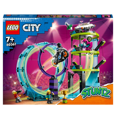 Afbeelding van LEGO Stuntz Ultieme stuntrijders uitdaging Set 60361 in de kleur Multicolor