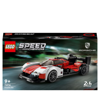 Afbeelding van LEGO Speed Champions 76916 Porsche 963 Auto Speelgoed Set