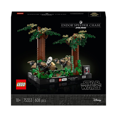 Afbeelding van LEGO 75353 Star Wars Endor speederachtervolging diorama Set