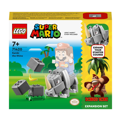 Afbeelding van Lego Super Mario 71420 Donkey Kong Rambi Rhino 1 stuk