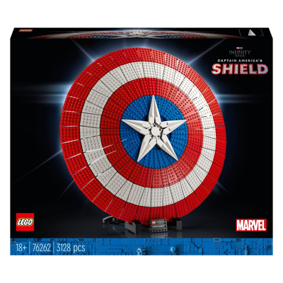 Afbeelding van LEGO Marvel Avengers Het schild van Captain America 76262