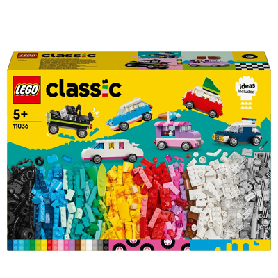 Afbeelding van LEGO Classic Creatieve voertuigen 11036