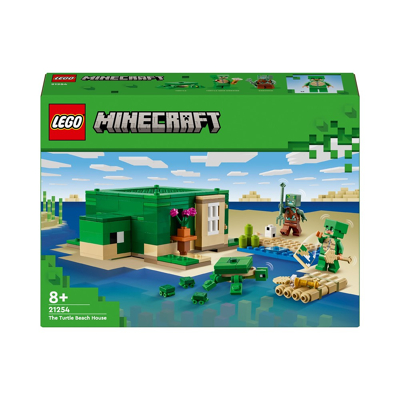 Afbeelding van LEGO Minecraft Het schildpadstrandhuis 21254