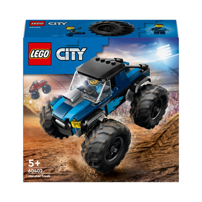 Afbeelding van LEGO City Blauwe monstertruck 60402